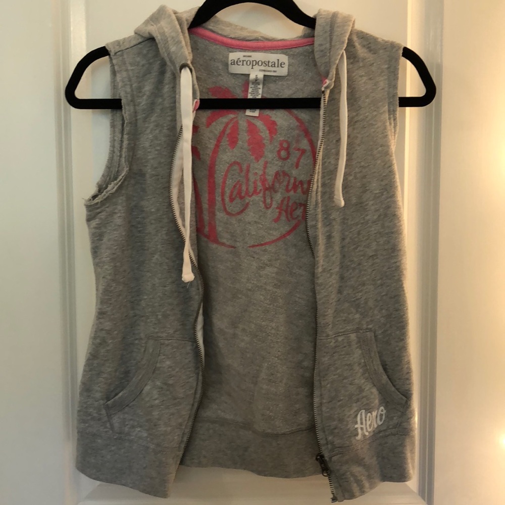 Aeropostale cutoff hoodie